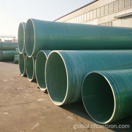 Frp Composite Pipe and Fittings FRP Sewage Pipe FRP Composite Pipe Factory